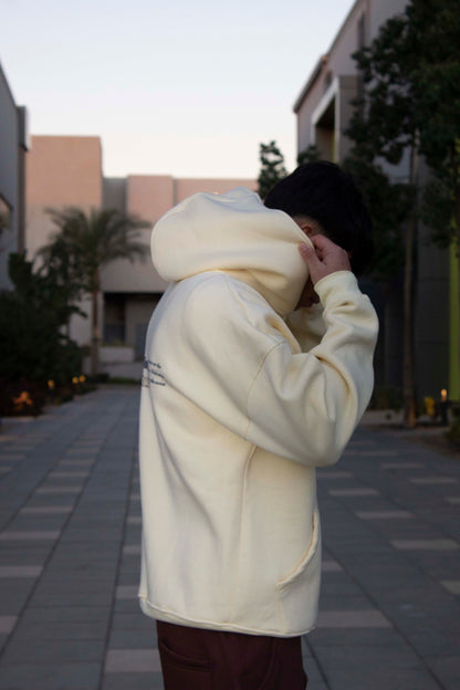 Raye2 Controlled Boxy Hoodie - Creamy